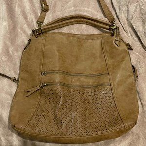 Large MAURICES Brushed Suede Purse "Like New"